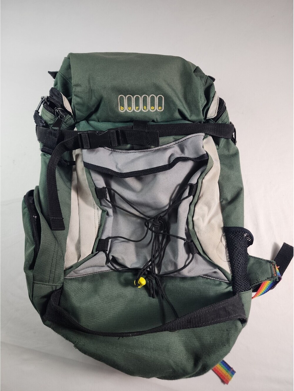 Vintage Burton Backpack Green  Snowboard Rucksack